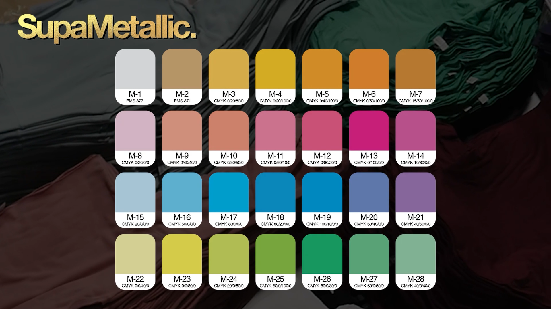 SupaMetallic matte metallic color swatch