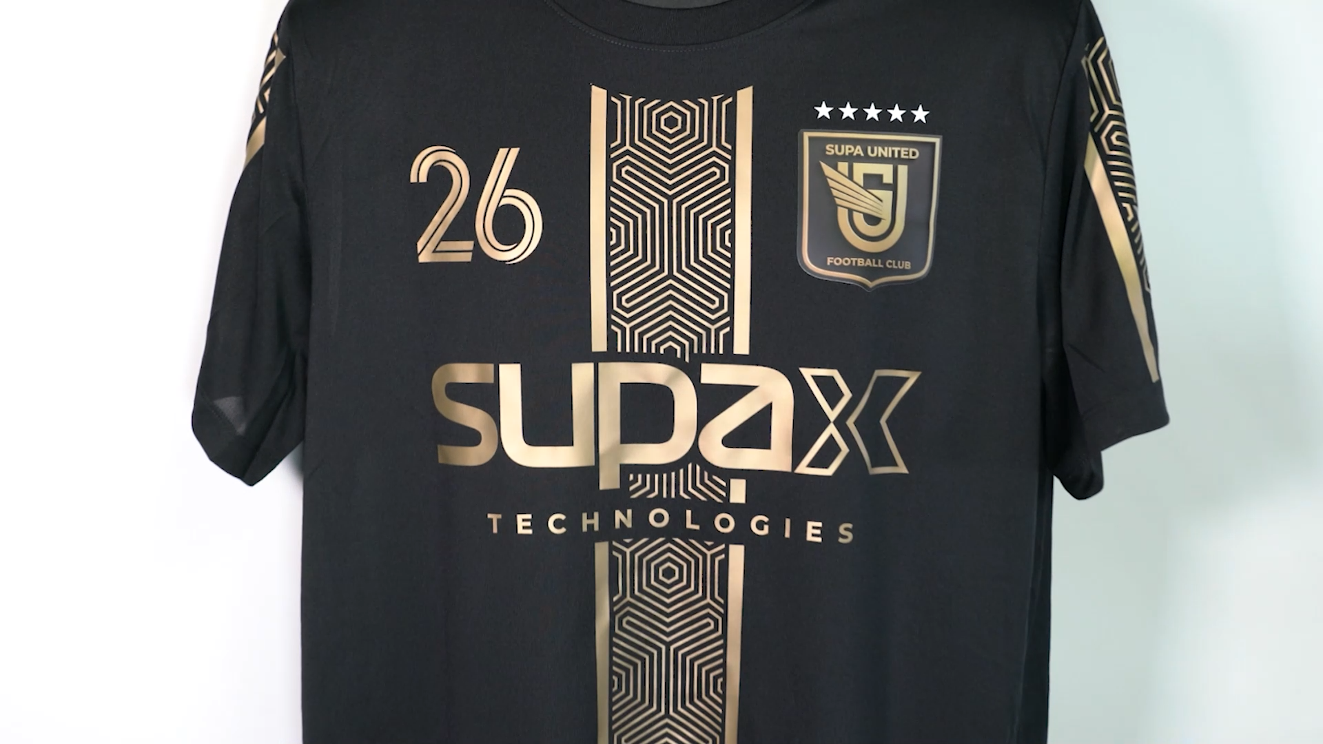Metallic Lo Melt print on a performance jersey