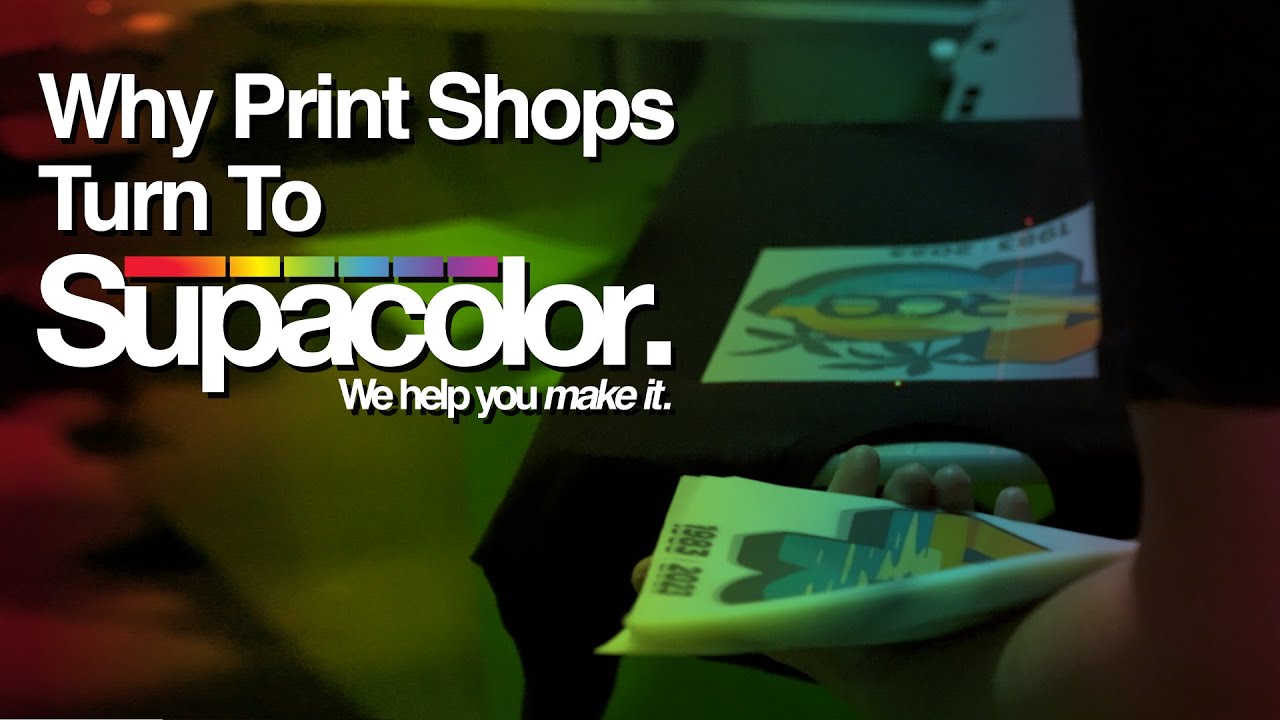 Why Screen Printers Turn To Supacolor